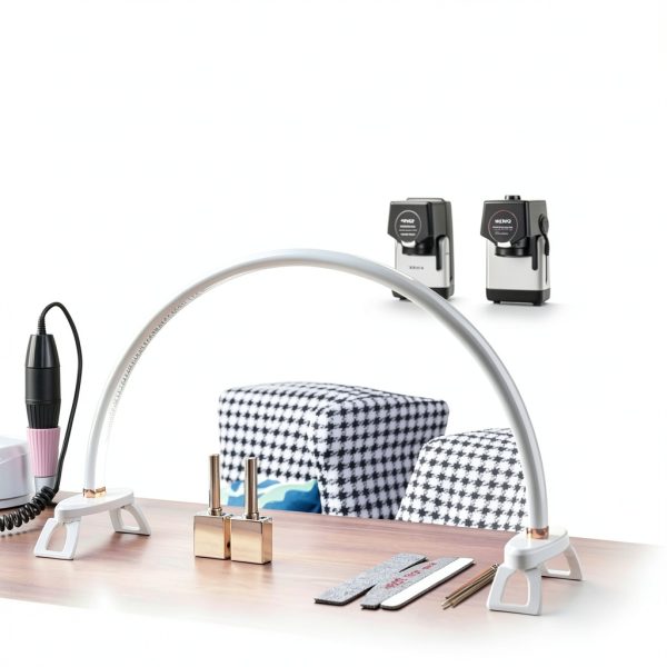 Nail Light Desk Lamp HML-415A Adjustable Brightness White-1