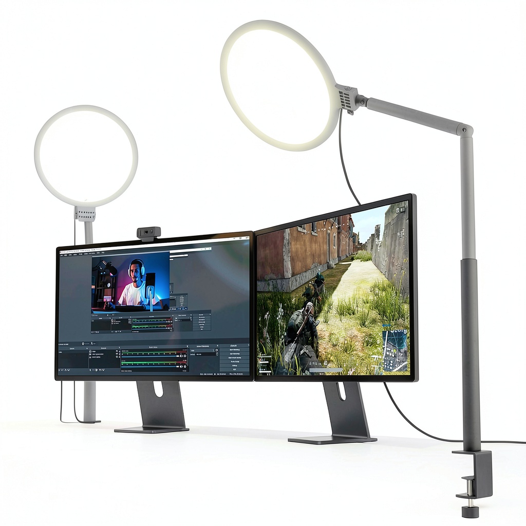 Weilisi desk lamp on a wooden desk