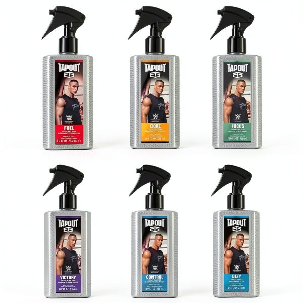 Mens Body Spray Gift Set CORE 6 Scents 8oz Spray-0