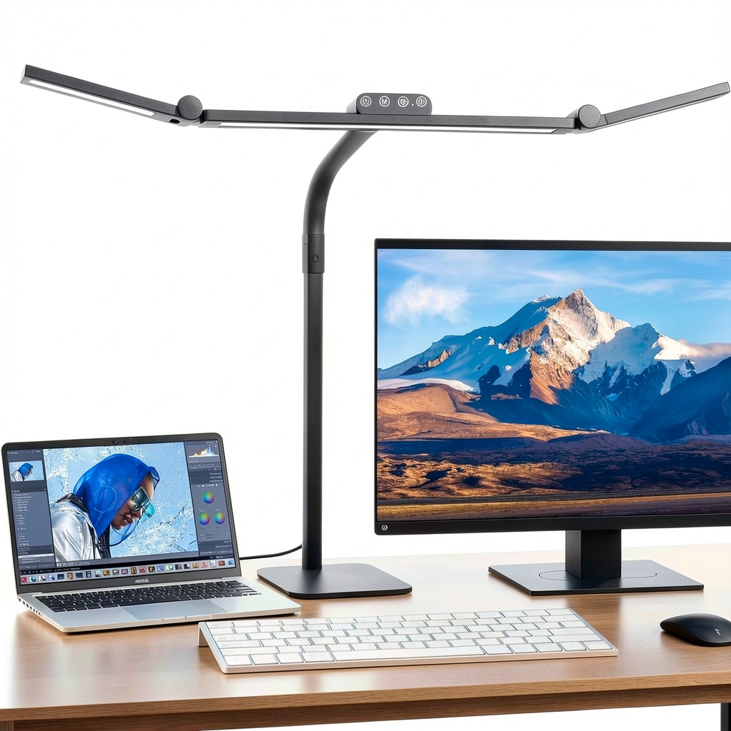 Philips FDDL09-R LED desk lamp in a home office