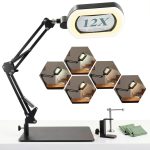 12X Magnifying Lamp with Light YX-35-0