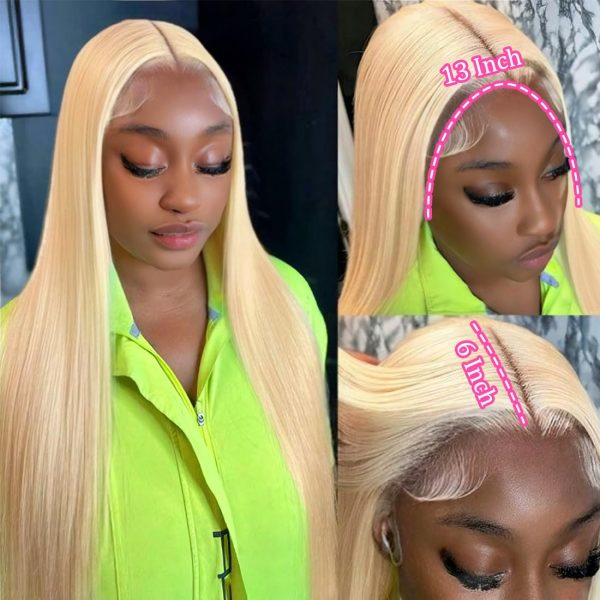 Human Hair 613 Lace Front Wig LETMIEO Beauty-4