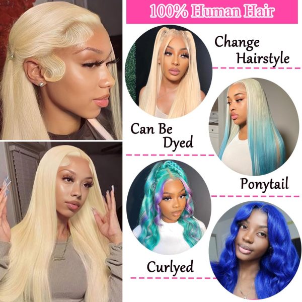 Human Hair 613 Lace Front Wig LETMIEO Beauty-3
