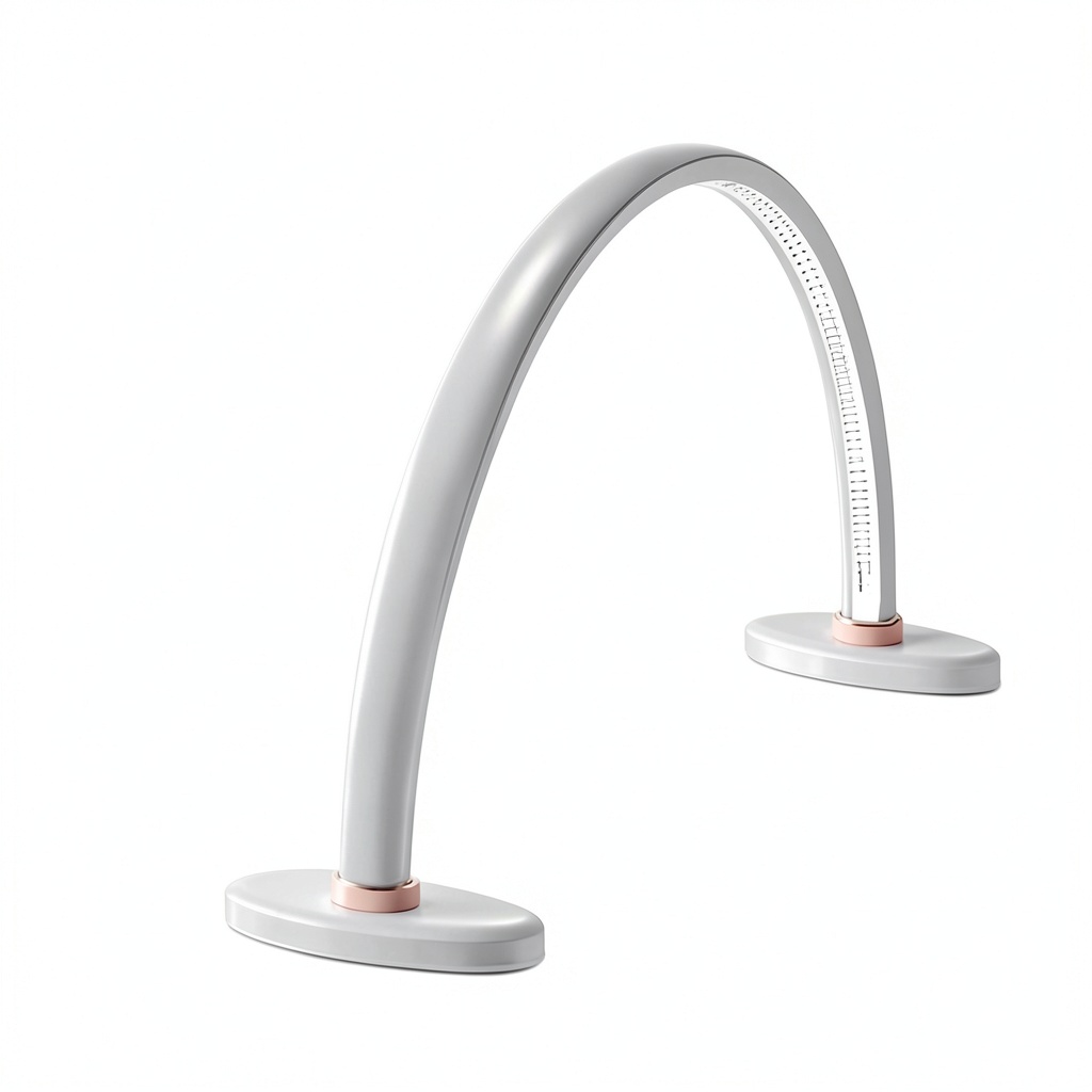 Nail Light Desk Lamp HML-415A on a nail beauty station