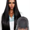 Straight Human Hair Lace Front Wig Cllok 22‑36-1