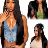 Straight Human Hair Lace Front Wig Cllok 22‑36-6