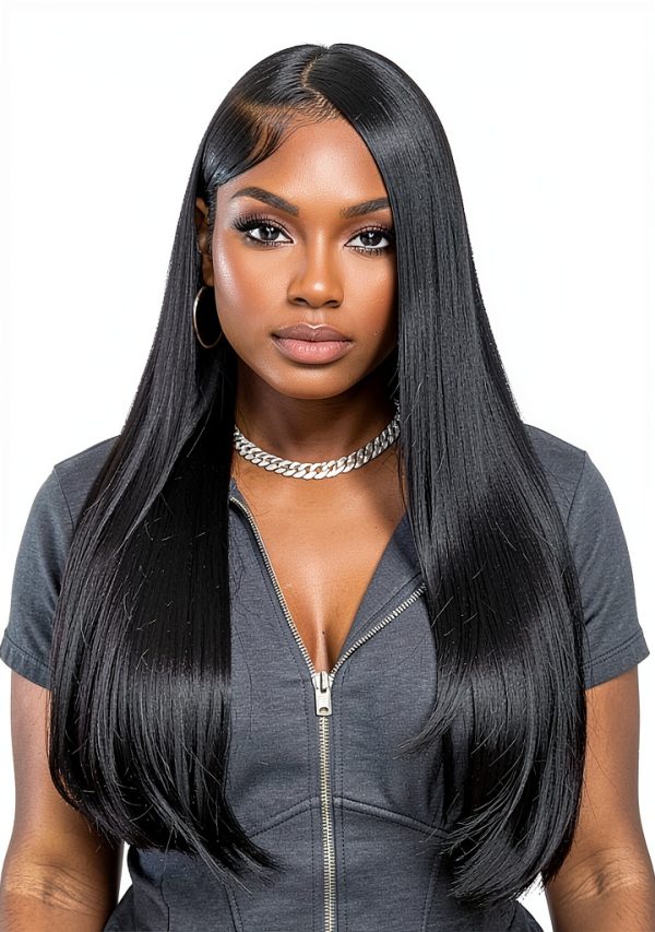 Straight Human Hair Lace Front Wig Cllok 22‑36-3