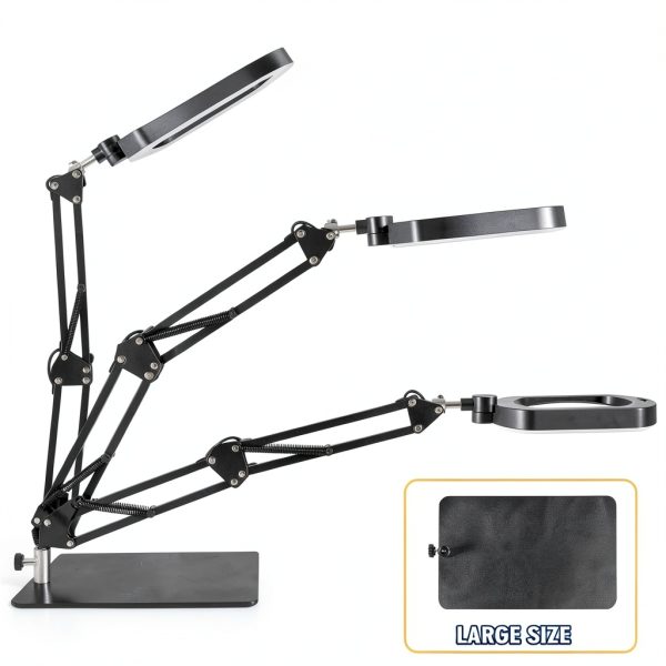 12X Magnifying Lamp with Light YX-35-6