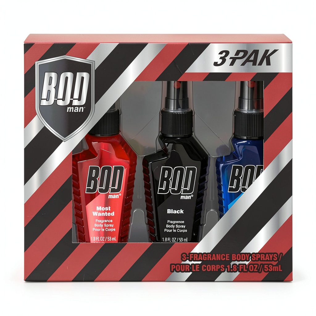 BOD man Men's Scented Body Sprays Gift Set