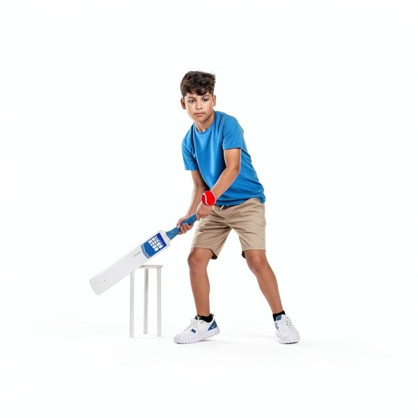 Power Play Size 3 Cricket Bat Wooden Set Kids-2