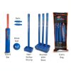 Bratla Kids Cricket Set Plastic Bat Wind Ball Stumps-4