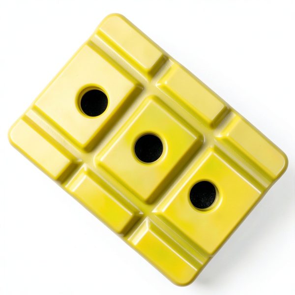 Plastic Cricket Stumps FORTRESS Yellow Durable Set-2
