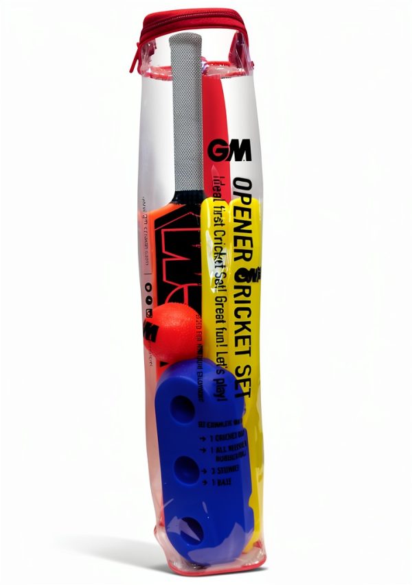 Kids Cricket Set Gunn & Moore Plastic Bat-1