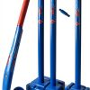 Bratla Kids Cricket Set Plastic Bat Wind Ball Stumps-0