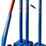 Bratla Kids Cricket Set Plastic Bat Wind Ball Stumps-0