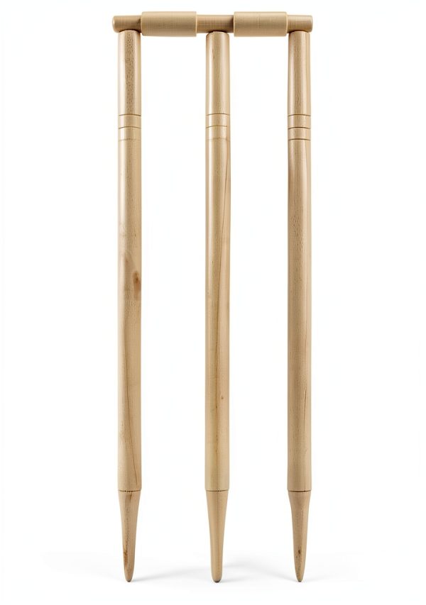 Power Play Size 3 Cricket Bat Wooden Set Kids-5
