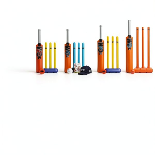 Kids Cricket Set Gunn & Moore Plastic Bat-3