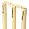 Plastic Cricket Stumps FORTRESS Yellow Durable Set-1