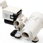 BlueStars Washer Drain Pump W10130913 45L/min Flow ABS Plastic 120V-0