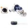 WTW5057LW0 Drain Pump by Cylrod Stainless Steel Washer Replacement-4