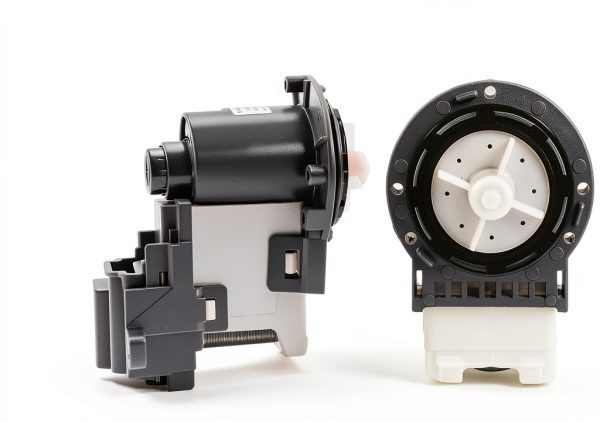 OEM DC31-00187A Washer Drain Pump Motor by Techecook 80W White Grey-4