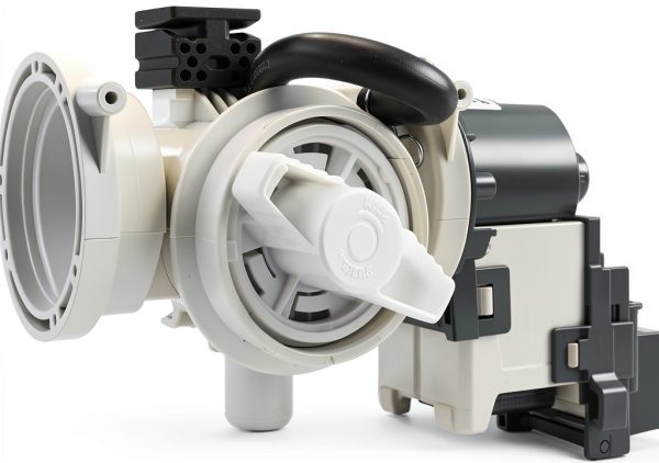 DC97-20621A Drain Pump Assembly Garsoo for Samsung Load Washers White-0