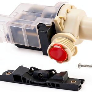 Washer Drain Pump Techecook 137221600 fits Kenmore Frigidaire front-0