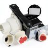 Washer Drain Pump Techecook 137221600 fits Kenmore Frigidaire front-1