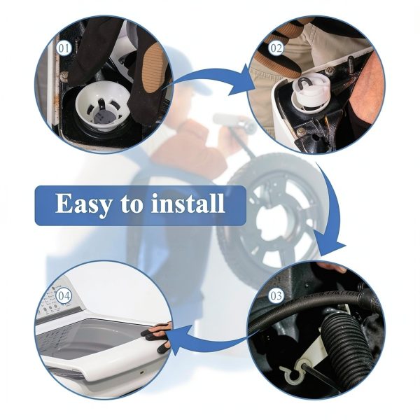 Washer Suspension Rod Kit by TOMOON 26.7in for Amana Whirlpool Kenmore-6