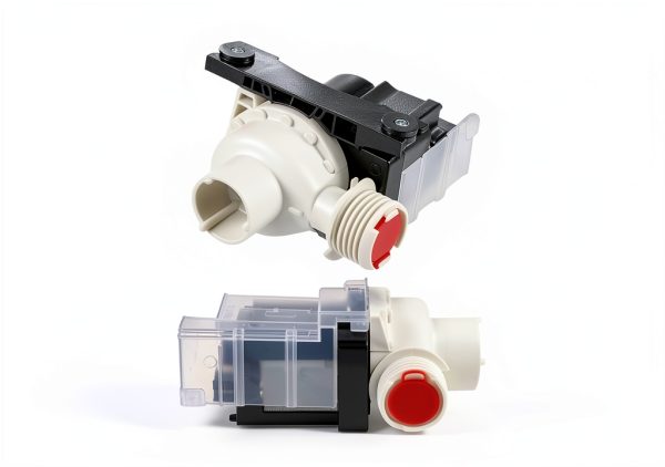 Washer Drain Pump Techecook 137221600 fits Kenmore Frigidaire front-4
