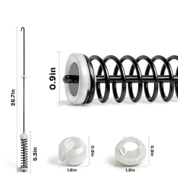Washer Suspension Rod Kit by TOMOON 26.7in for Amana Whirlpool Kenmore-1
